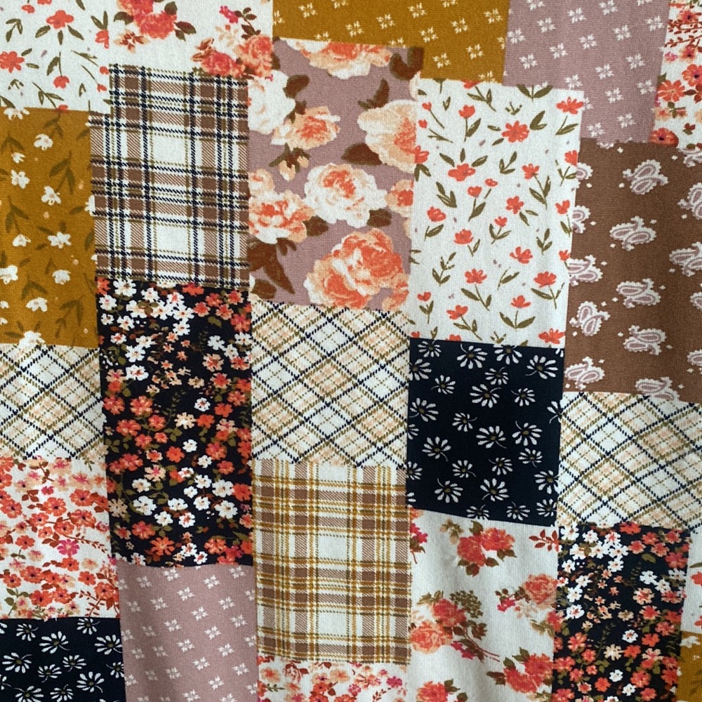 Color - NWOT Patchwork Dress - Picture 2 of 5